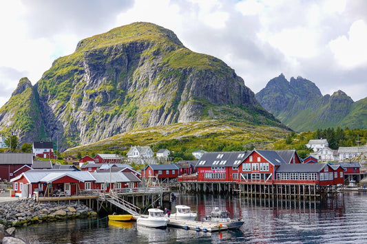 Lengst ute der kongeveien slutter - Å i Lofoten